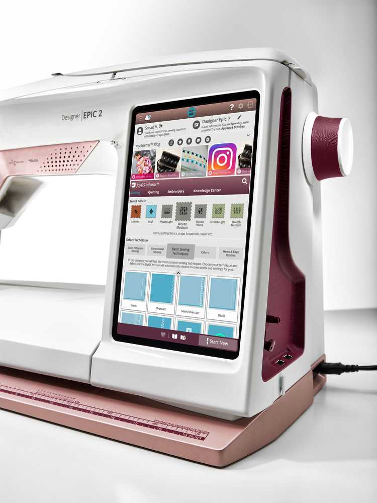 HUSQVARNA® VIKING® DESIGNER EPIC™ 2 Sewing & Embroidery Machine