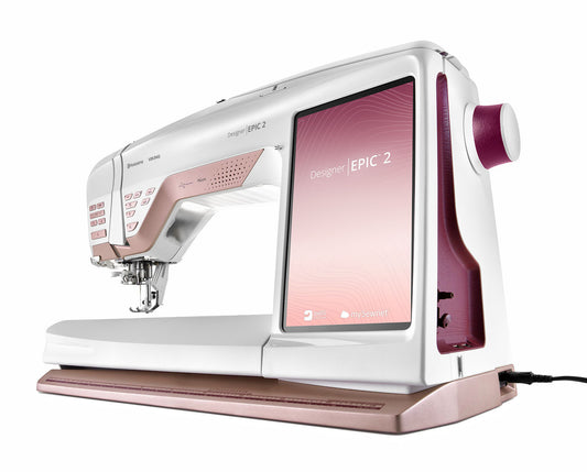 HUSQVARNA® VIKING® DESIGNER EPIC™ 2 Sewing & Embroidery Machine - The Sew'N Place