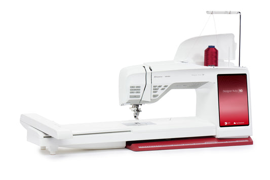 HUSQVARNA® VIKING® DESIGNER RUBY™ 90 Sewing & Embroidery Machine - The Sew'N Place