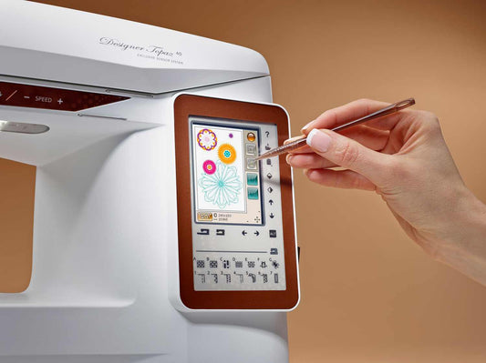 HUSQVARNA® VIKING® DESIGNER TOPAZ™ 40 Sewing & Embroidery Machine - The Sew'N Place