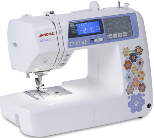 Janome 5300 QDC LBQ Laundry Basket Quilts Sewing Machine