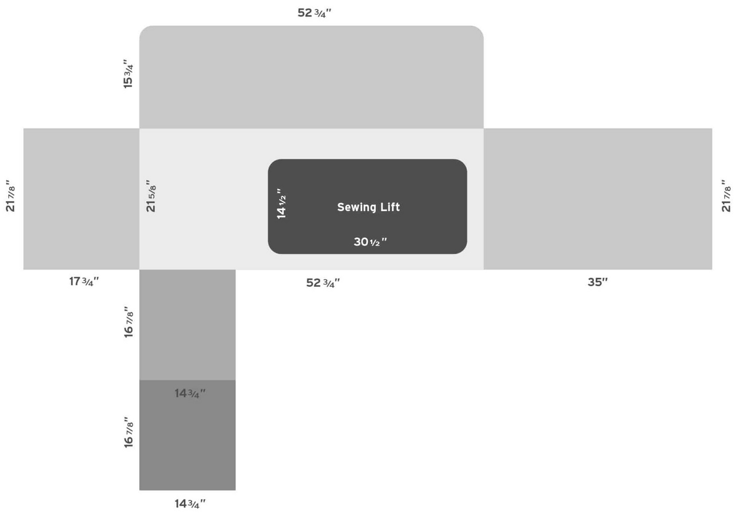 Kangaroo Outback XL Sewing Cabinet
