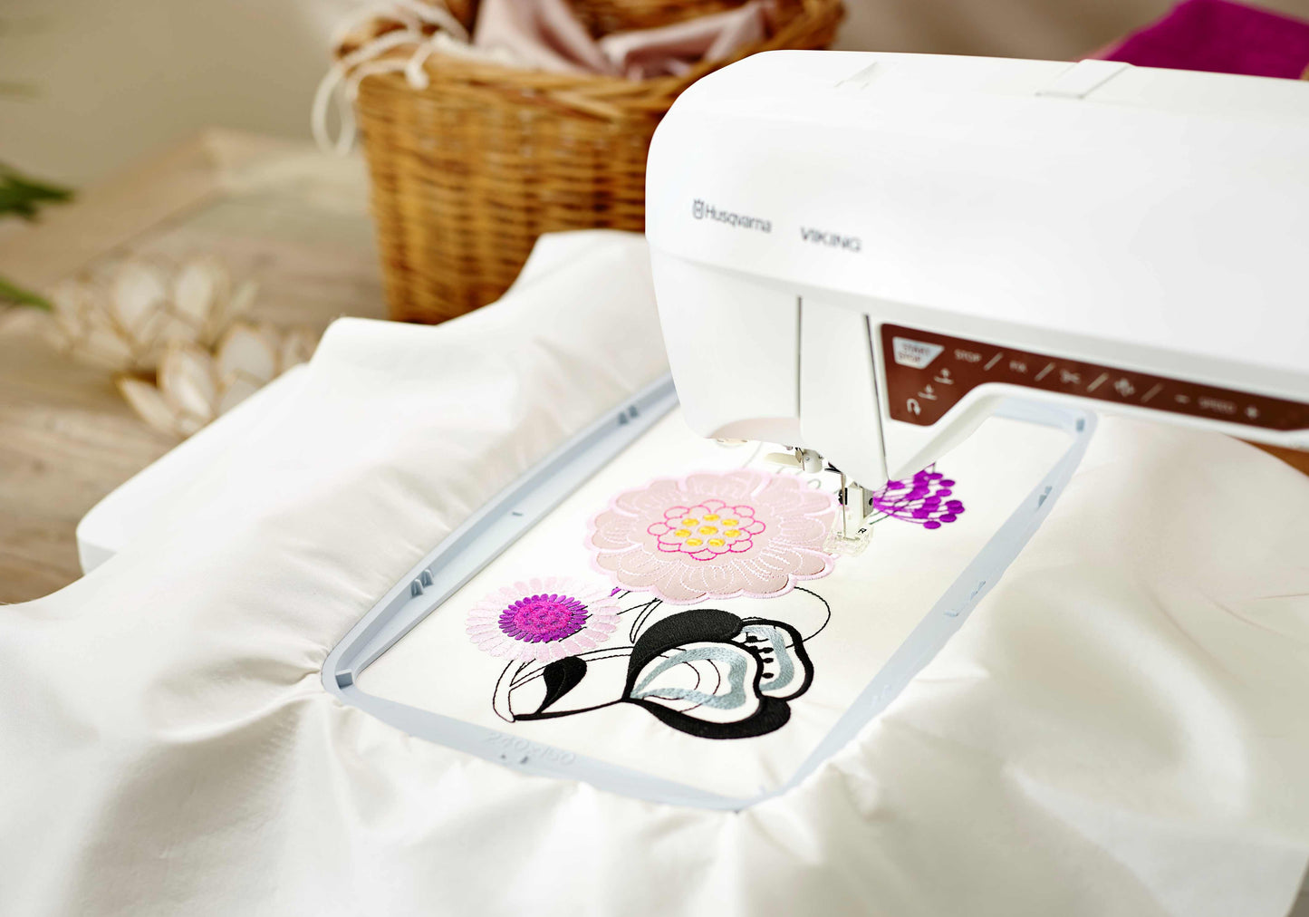 HUSQVARNA® VIKING® DESIGNER TOPAZ™ 40 Sewing & Embroidery Machine