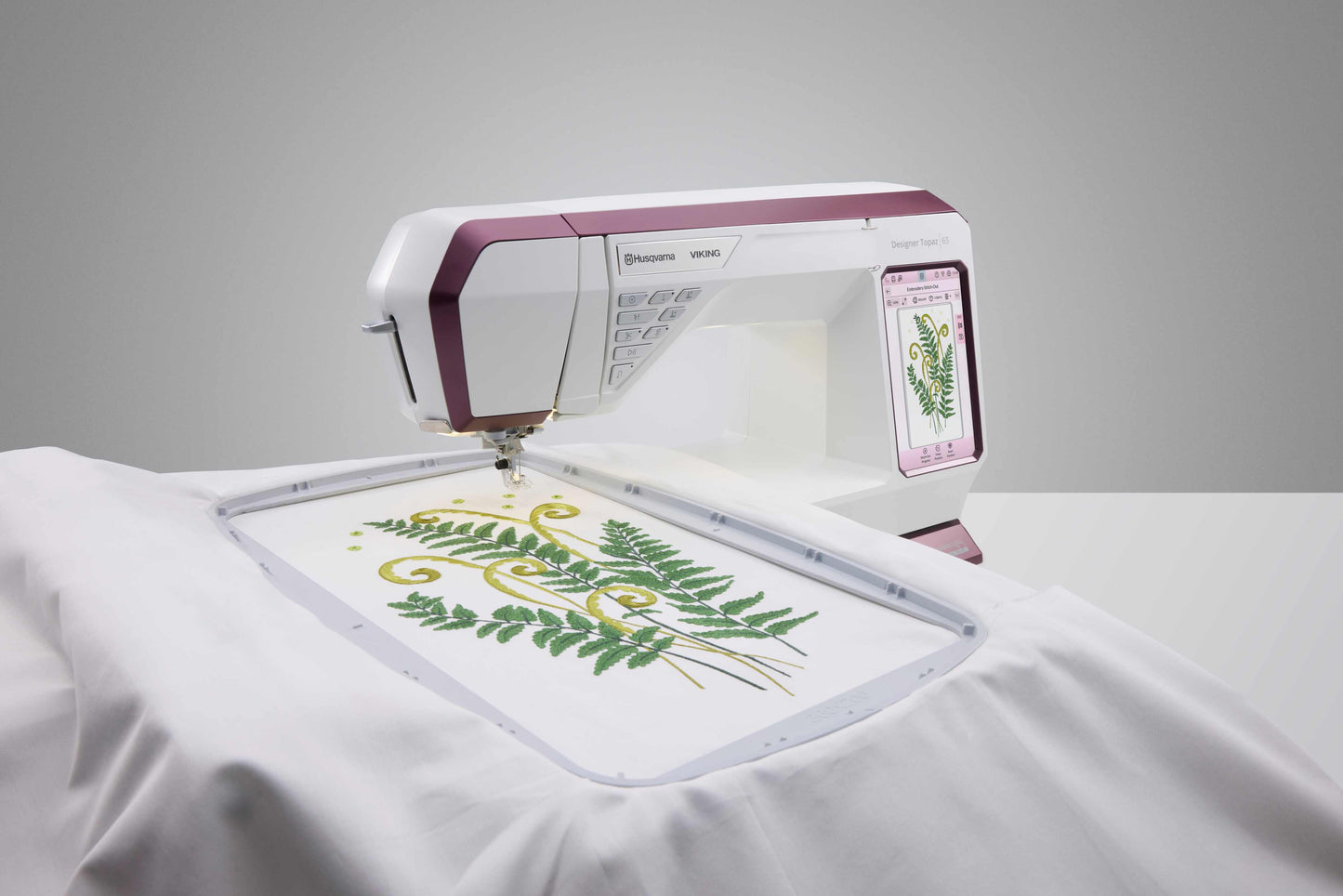 HUSQVARNA® VIKING® DESIGNER TOPAZ™ 65 Sewing & Embroidery Machine