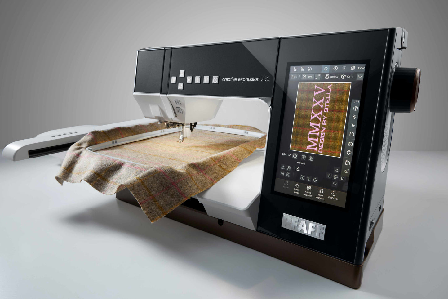 Pfaff Creative Expression 750 Sewing and Embroidery Machine