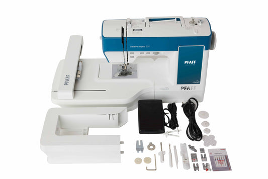 PFAFF® creative expect™ 350 Sewing & Embroidery Machine - The Sew'N Place