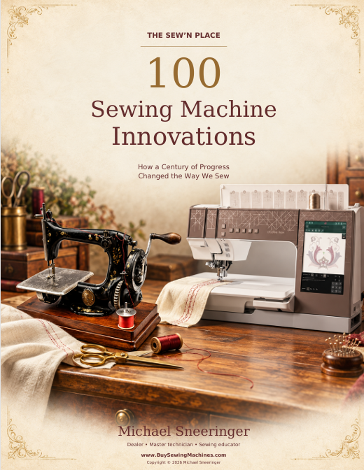 100 Sewing Machine Innovations - Digital Book
