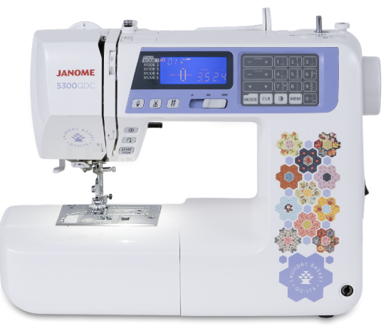 Janome 5300 QDC LBQ Laundry Basket Quilts Sewing Machine