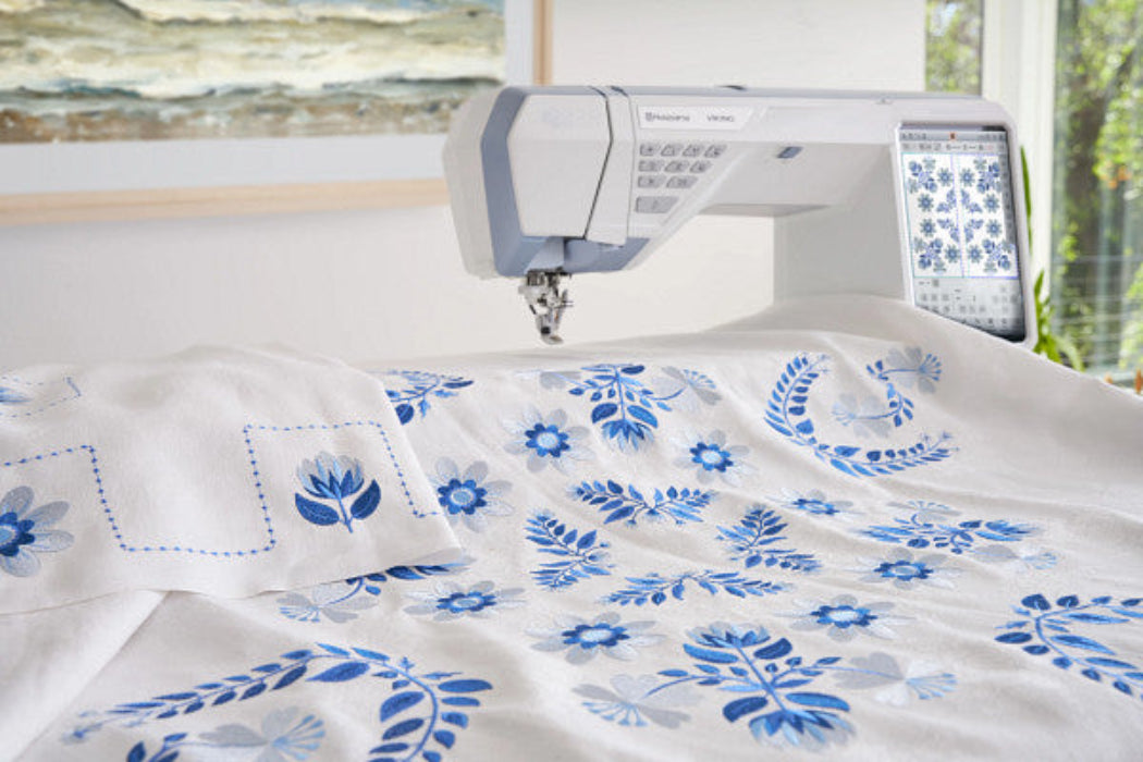 HUSQVARNA® VIKING® DESIGNER EPIC™ 3 Nordic Frost Sewing & Embroidery Machine