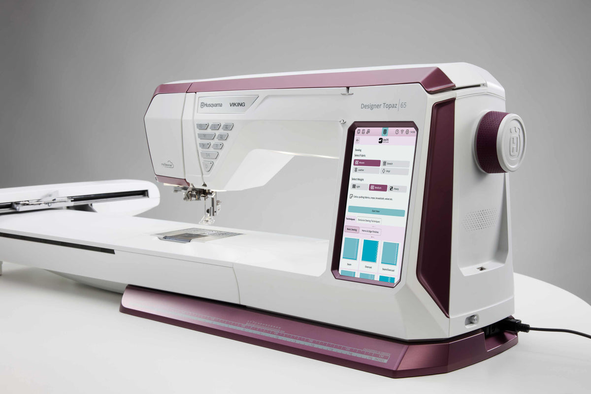 HUSQVARNA® VIKING® DESIGNER TOPAZ™ 65 Sewing & Embroidery Machine – The ...