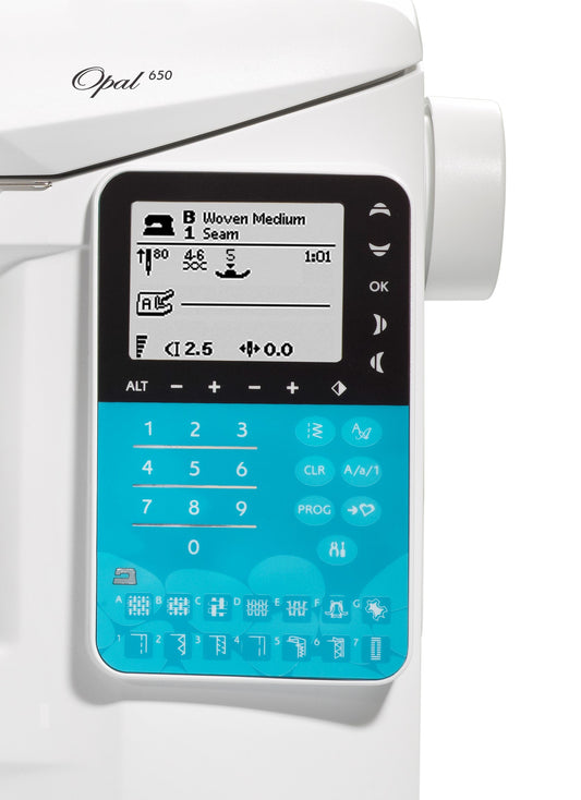 HUSQVARNA VIKING OPAL 670 Sewing Machine - The Sew'N Place