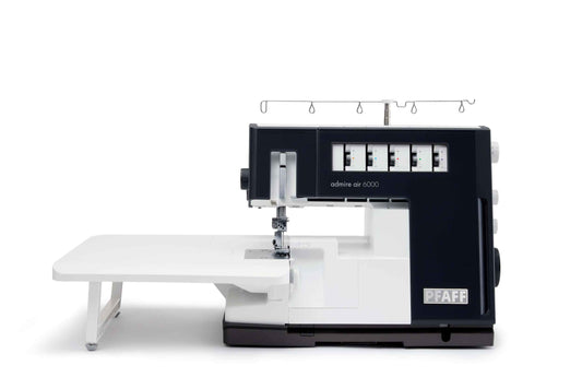 PFAFF® Admire™ Air 6000 Black Coverlock Machine - The Sew'N Place
