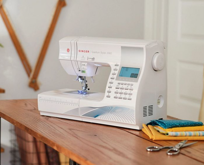 SINGER® Quantum Stylist 9960 Sewing Machine with Extension Table